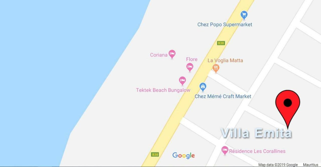 Villa Emita Trou Aux Biches Beach Appartement Bagian luar foto